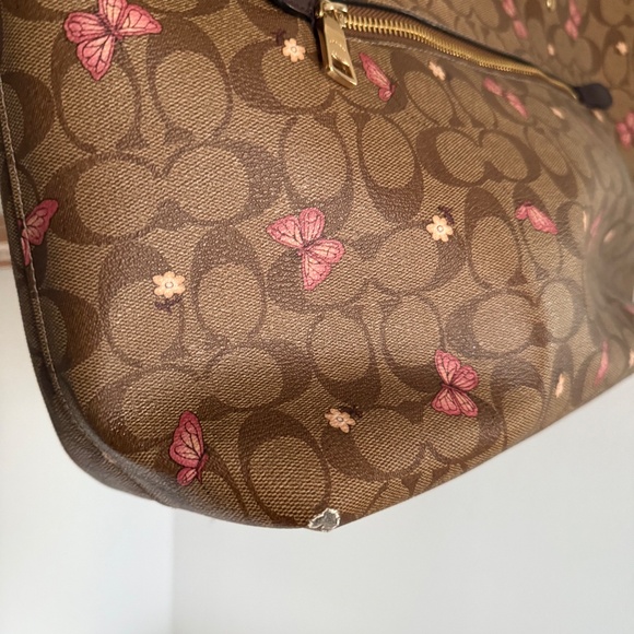 Coach Butterfly Tote Bag - Picture 14 of 16